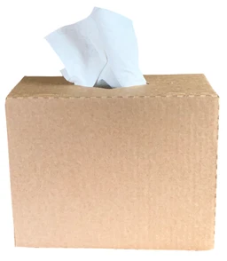 Spilfyter DRC / white / 9.25” x 16.25” / 8 dispenser boxes of 100 (800 wipes) image