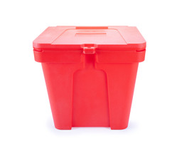 Small Static Storage Box Red 110L image