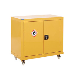 Hazardous Mobile Cupboard- Inc. 1 Shelf- 840 x 900mm image