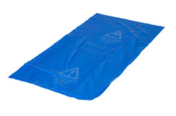 Blue Plastic Disposal Bags 46cm x 90cm image