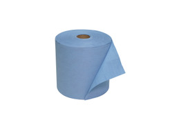 12"x13" Blue GT Series Extra Heavy Duty Spilfyter Wiper Roll image