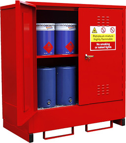 External Store 16 x 25L Drums image