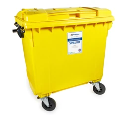 600L  Maintenance Spill Kit- 4 Wheeled Bin image