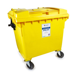 1000L Maintenance Spill Kit- 4 Wheeled Bin image