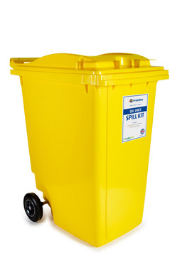 360L Oil Only Spill Kit- 2 Wheeled Bin image
