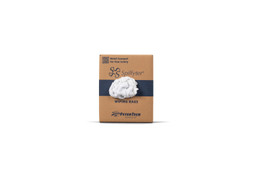 10lb.- Gross Weight- Compressed Box Reclaimed White Flannel Blanket Rags image