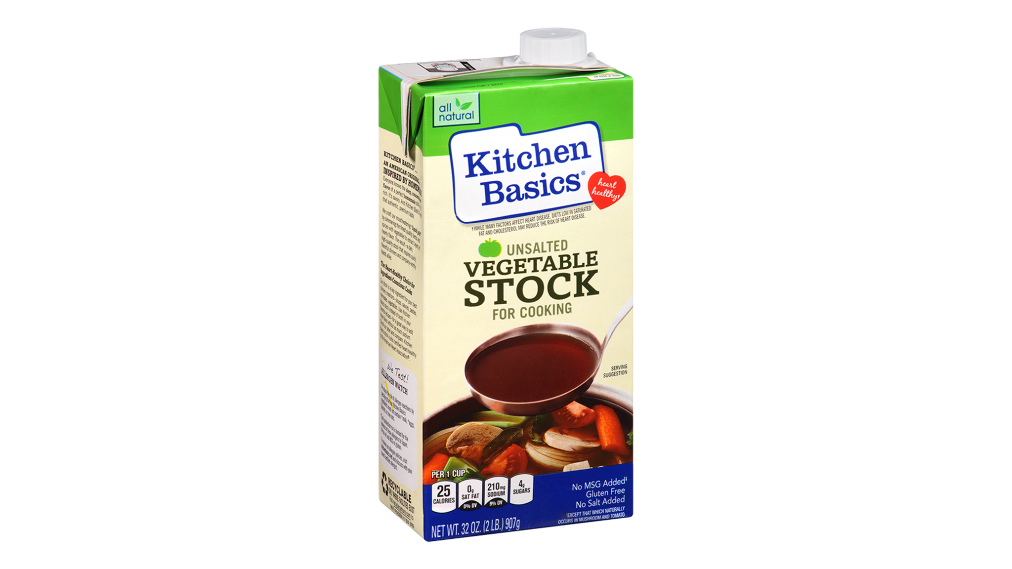 Kitchen Basic's Original Vegetable Stock 32 Oz. - Wholey's Curbside
