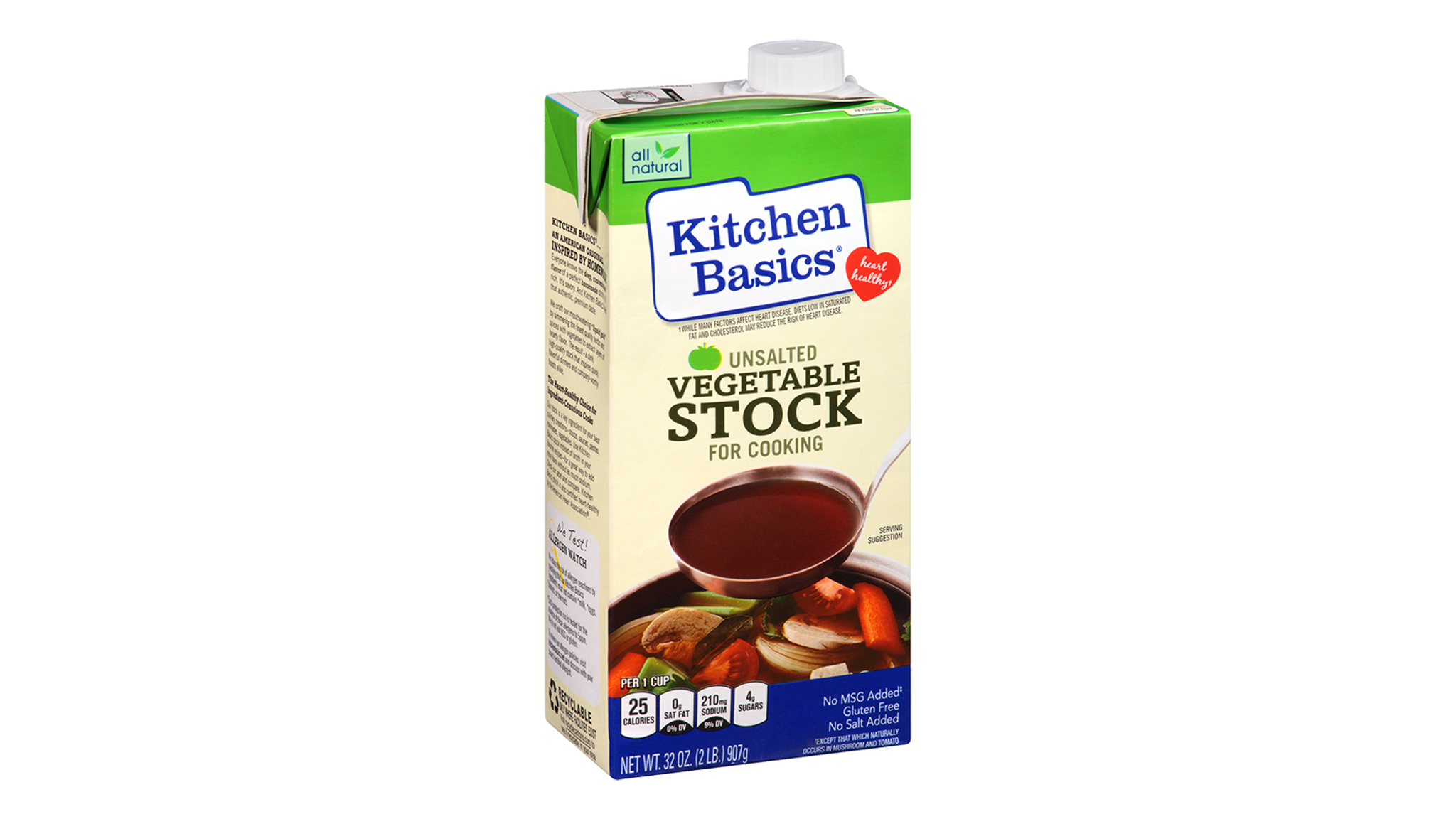 Kitchen Basic's Original Vegetable Stock 32 Oz. - Wholey's Curbside