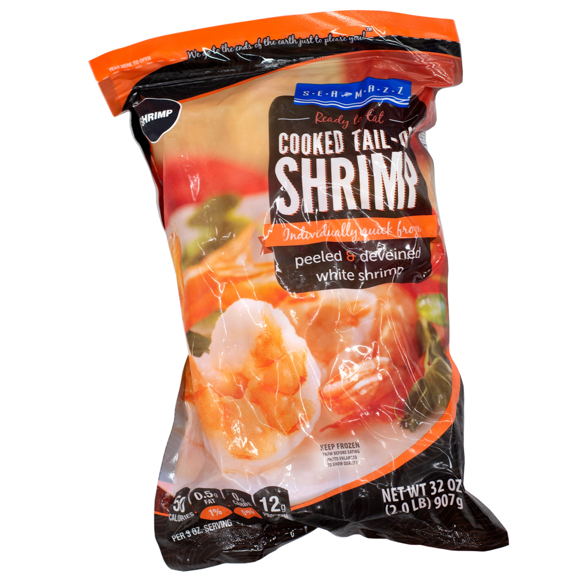 Cooked Jumbo Shrimp 2 lb bags