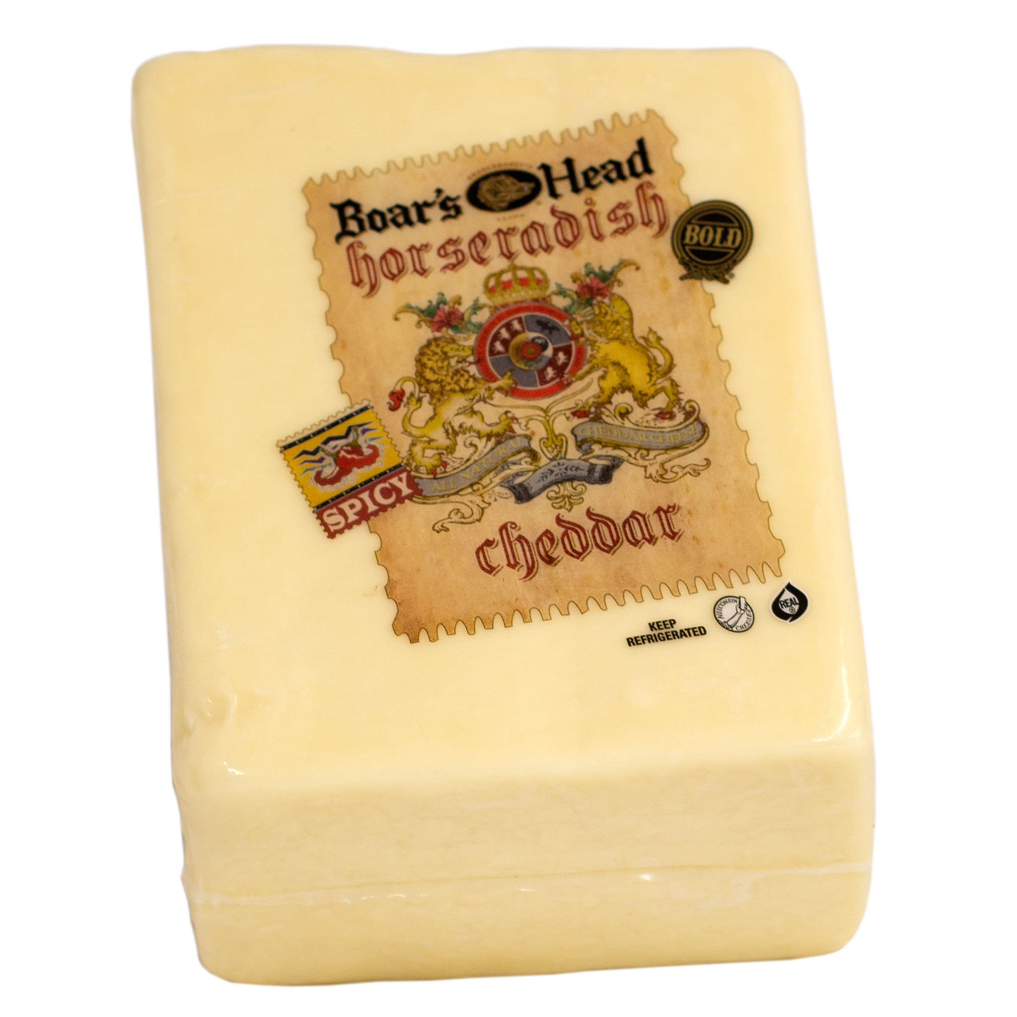 Bold Horseradish Cheddar Boar's Head (1/2 Lb.) Wholey's Curbside