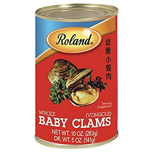 Roland Whole Baby Clams (10 oz)