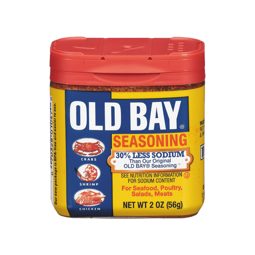 Old Bay 30% Less Sodium Seasoning (1.75 oz.)