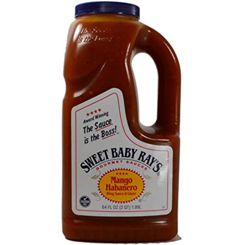 Sweet Baby Rays Mango Habanero Wing Sauce 64 Oz.