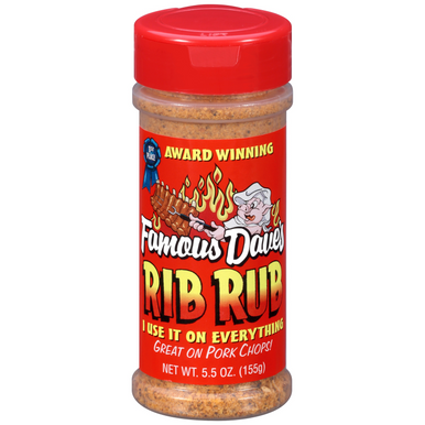 Famous Dave's Rib Rub Seasoning (5.5 oz) - Wholey's Curbside