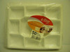 White Dispoable Extra Strong Plates - 50 Pieces