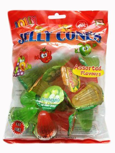 Jolly Jelly Cones 380g (20pcs)