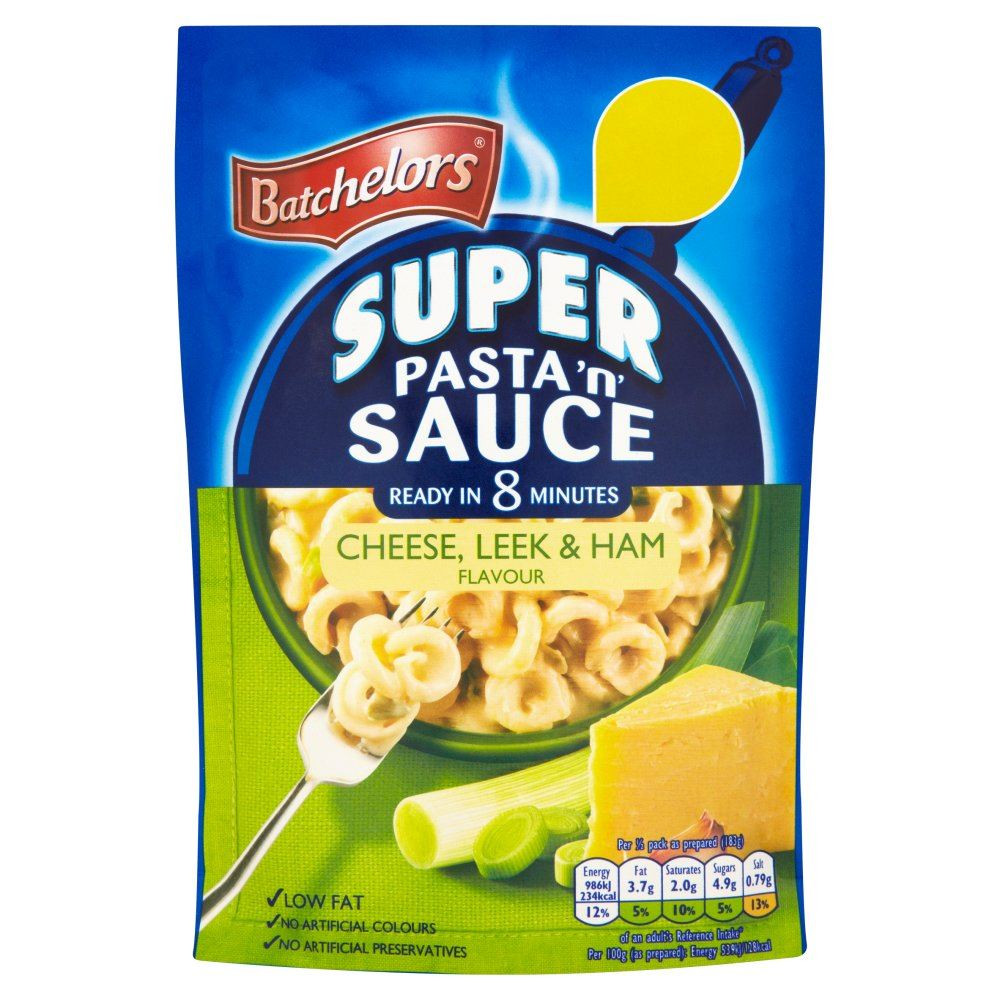 Batchelors Pasta 'N' Sauce Cheese Leek & Ham 110g Pack of 6 (110g x 6)
