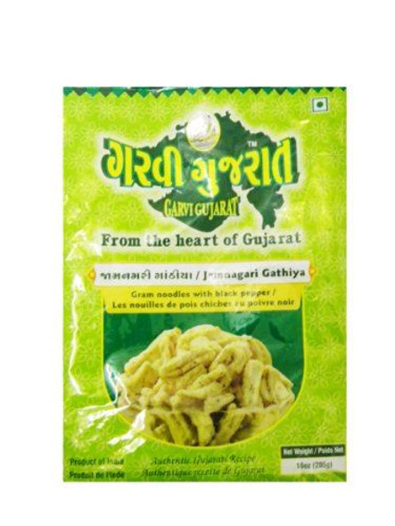 Garvi Gujarat - Thick Noodles with Black Pepper (Jamnagari Gathia) - 285g x 3