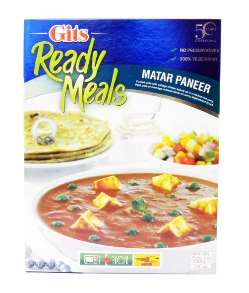 Gits - Ready Meals - Matar Paneer - 285g