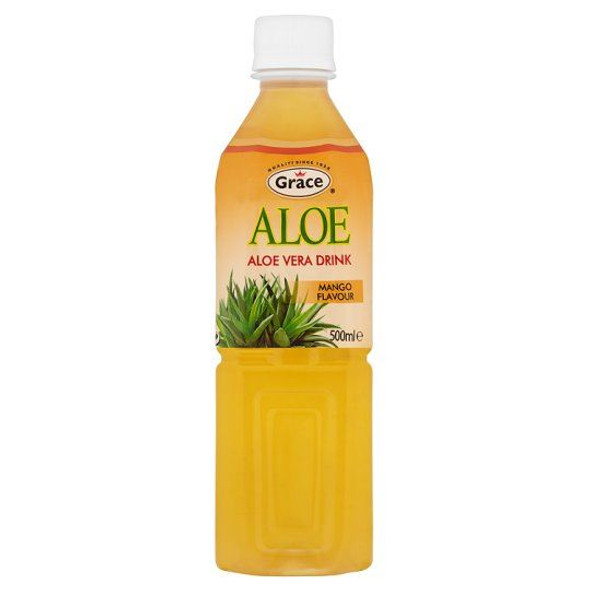 Grace Aloe Vera & Mango Juice Drink - 500ml - Single Bottle (500ml x 1 Bottle)