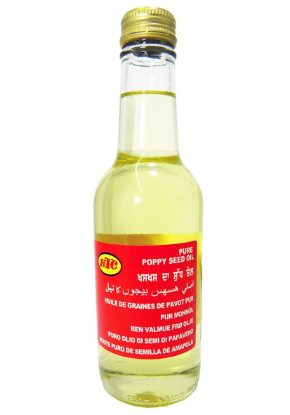 KTC Pure Poppy Seed Oil - 250ml