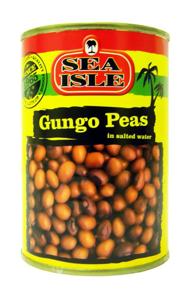 Sea Isle - Gungo Peas in Salted Water - 400g (pack of 2)