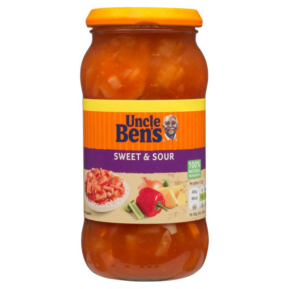 Uncle Ben's Sweet & Sour Sauce - 450g - Single Jar (450g x 1 Jar)