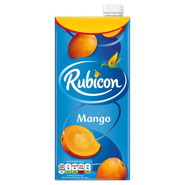Rubicon Mango - 1ltr - Single Box (1ltr x 1)