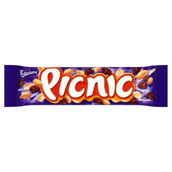 Cadburys Picnic - 48g - Pack of 12 (48g x 12 Bars)