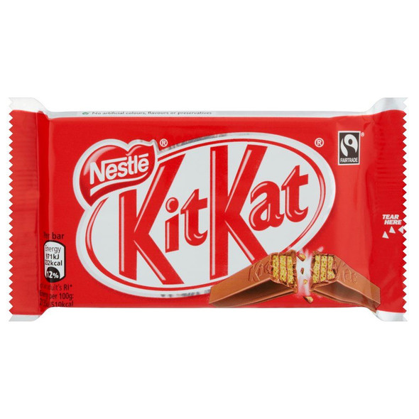 KitKat Original 4 Finger - 45g - Pack of 3 (45g x 3 Packs)