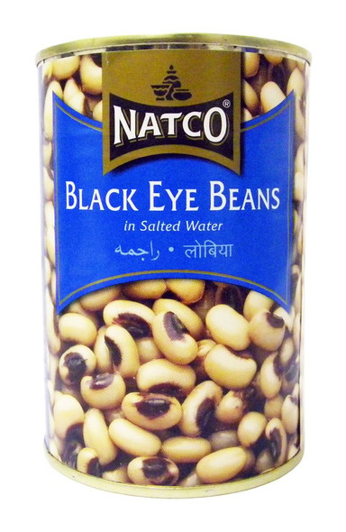 Natco - Black Eye Beans - 400g (pack of 4)