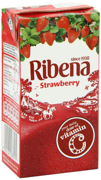 Ribena Strawberry - 288ml - Pack of 3 (288ml x 3)