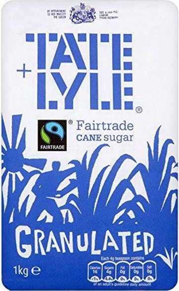 Tate & Lyle Fairtrade Sugar 1kg Bag (Pack of 15)