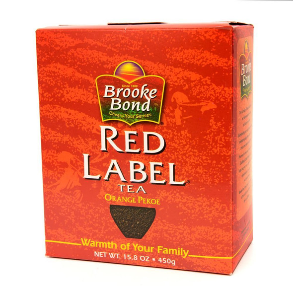 Brooke Bond - Red Label Loose Leaf Black Tea - 450g (Pack of 2)