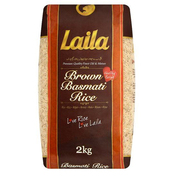 Laila - Brown Basmati Rice - 2kg