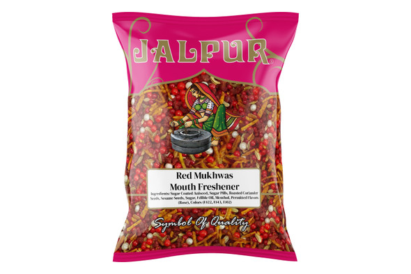 Jalpur - Red Mukhwas (Indian Mouth Freshener) - 100g