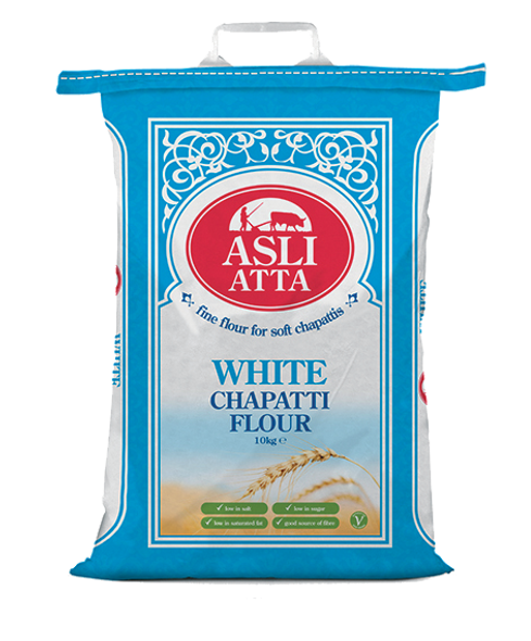 Asli Atta - White Chapatti Flour - 10kg