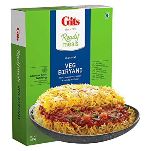 Gits Veg Biryani - 265g