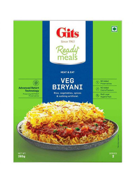 Gits Veg Biryani - 265g