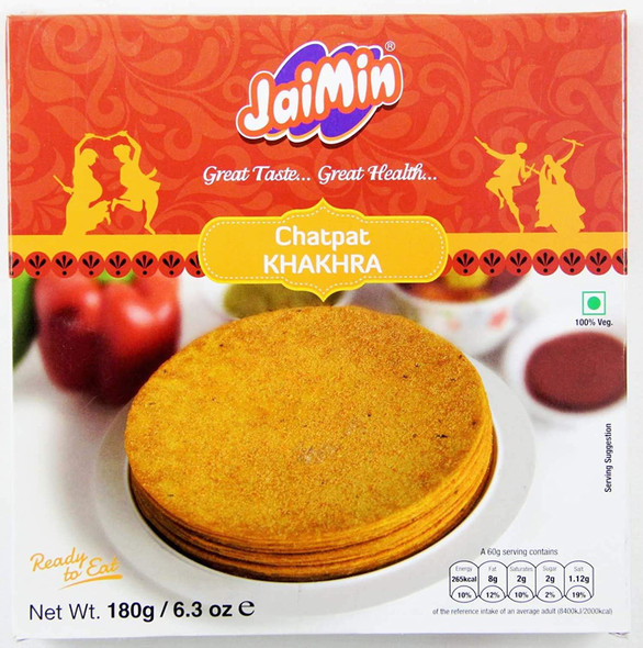 Jaimin Chatpat Khakhra - (spicy wheat snack) - 200g