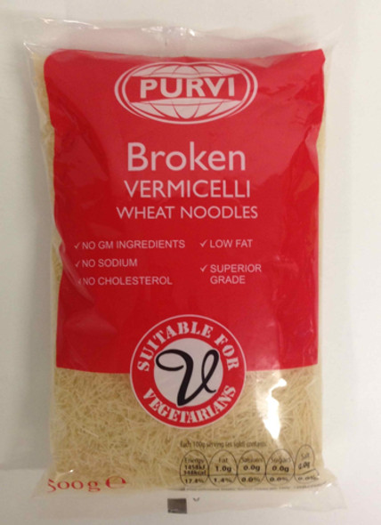 Purvi  Broken Vermicelli Wheat Noodles - 500g