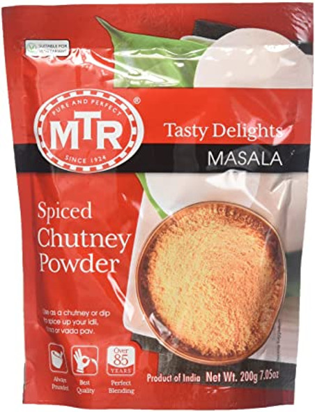 MTR - Idli/Dosa/Chilli Chutney Powder - (spiced chutney powder) - 200g