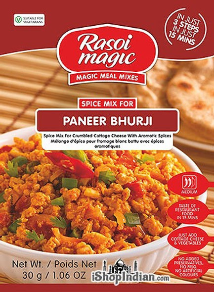 Rasoi Magic - Paneer Bhurji - (spice mix for crumbled cottage cheese with aromatic spices) - 30g