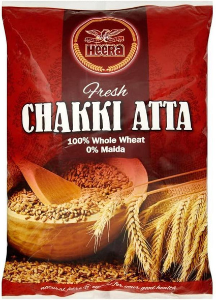 Heera - Chakki Atta - (100% whole wheat 0% maida) - 5kg