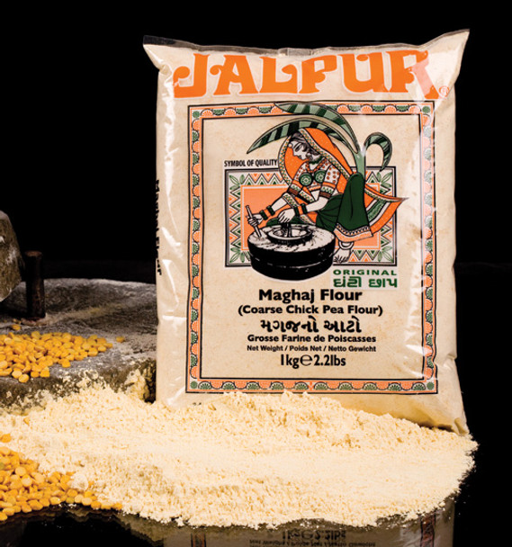 Jalpur Coarse Chickpea Flour (maghaj flour)