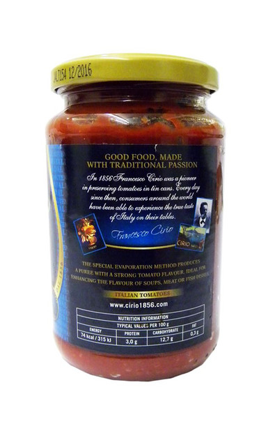 Cirio - Tomato Puree - 350g (pack of 2)