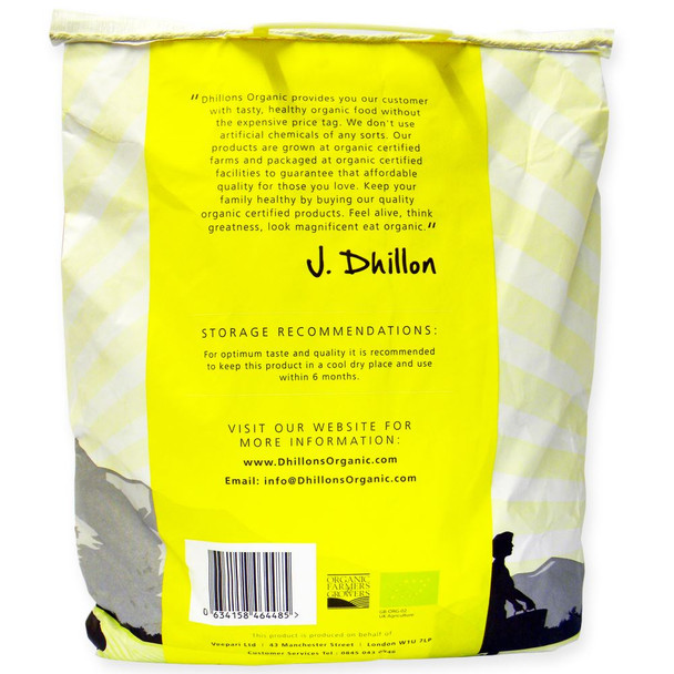 Dhillons Organic - Organic Chapatti Flour - Stone Milled - 5kg