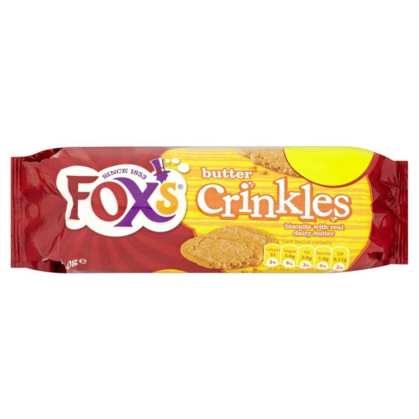 Fox's Butter Crinkles - 200g