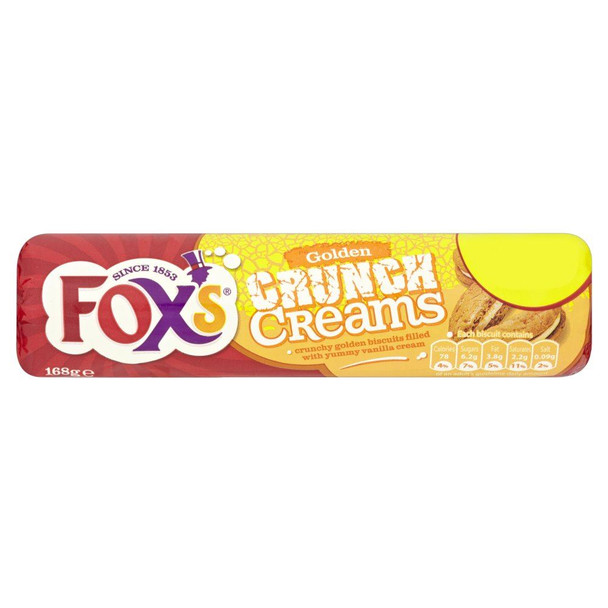 Fox's Golden Crunch Cream - 168g