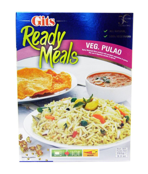 Gits - Ready Meals - Veg Pulao - 265g